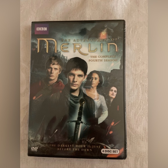 Merlin: The Complete Fourth Season (DVD, 2013, 4-Disc Set) Brand New! - Picture 1 of 4